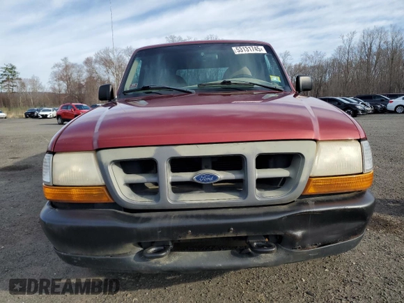 1998 Ford Ranger XL with VIN 1FTZR15U6WTA37267, listed as a Copart auction lot 53131745 with 98,790 mi miles and Clean Title. Bid and sale history available at DreamBid. Image 5.