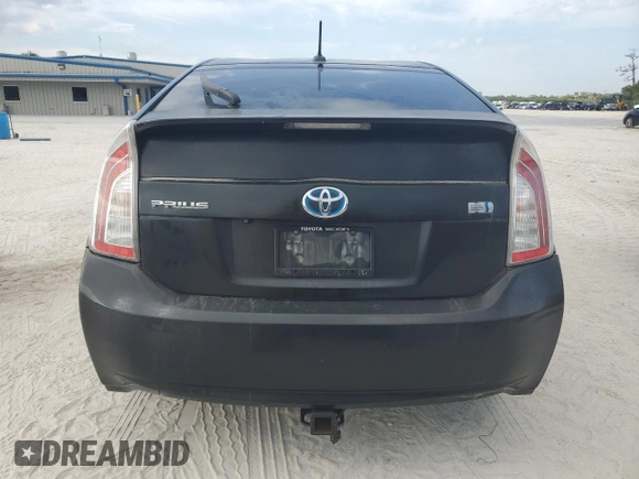 2012 Toyota Prius One with VIN JTDKN3DU6C5507114, listed as a Copart auction lot 55036615 with 238,159 mi miles and Clean Title. Bid and sale history available at carsss.com. Image 6.
