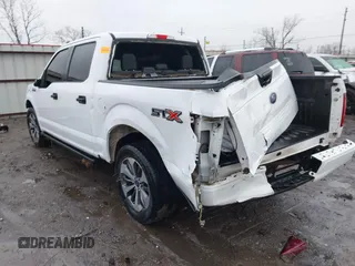 2019 Ford F-150 XL with VIN 1FTEW1C52KKD70455, listed as a IAAI auction lot 41457239 with 97,295 mi miles and . Bid and sale history available at DreamBid. Image 3.