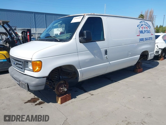 2003 Ford Econoline Cargo with VIN 1FTNE24L23HB81499, listed as a IAAI auction lot 41944485 with 86,629 mi miles and . Bid and sale history available at DreamBid. Image 19.