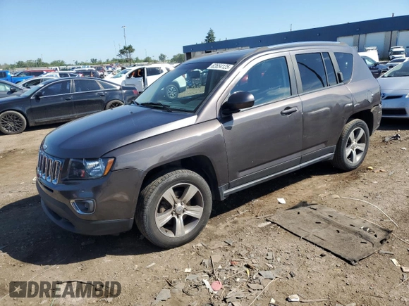 2017 Jeep Compass High Altitude with VIN 1C4NJCEB0HD185363, listed as a Copart auction lot 62654125 with 106,570 mi miles and Clean title. Bid and sale history available at DreamBid. Image 1.