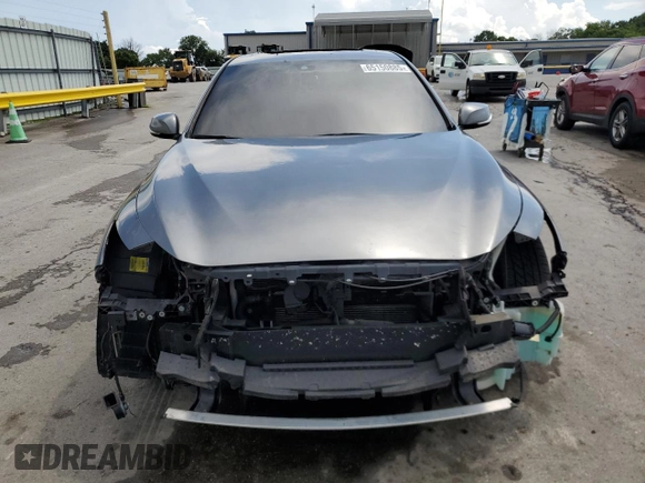 2018 Infiniti Q50 Luxe with VIN JN1EV7AP1JM353730, listed as a Copart auction lot 65150885 with 59,821 mi miles and Salvage title. Bid and sale history available at DreamBid. Image 5.