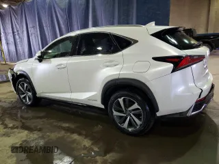 2019 Lexus NX 300h z VIN JTJBJRBZ7K2103135, wystawiony jako Copart lot #52692635 z przebiegiem 88 555 mil mil oraz Czysty tytuł • Clean title. Historia ofert i sprzedaży dostępna na DreamBid. Obrazek 2.