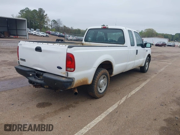 2005 Ford F-250 XL with VIN 1FTSX20565EB72278, listed as a IAAI auction lot 41914899 with 270,975 mi miles and . Bid and sale history available at DreamBid. Image 4.