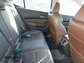 2015 Acura TLX Tech with VIN 19UUB1F51FA014434, listed as a IAAI auction lot 40791595 with 104,757 mi miles. Bid and sale history available at carsss.com. Image 8.