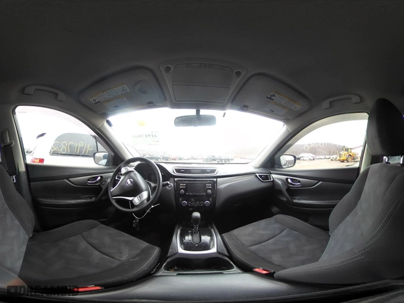 2016 Nissan Rogue S with VIN KNMAT2MV9GP597101, listed as a IAAI auction lot 41917828 with 122,568 mi miles. Bid and sale history available at carsss.com. Image 18.