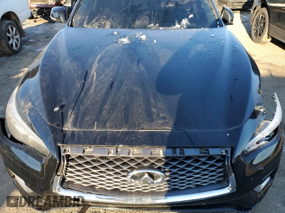 2018 Infiniti Q50 3.0t LUXE with VIN JN1EV7AR9JM432127, listed as a Copart auction lot 87261304 with Not Provided miles and Salvage Title. Bid and sale history available at carsss.com. Image 11.