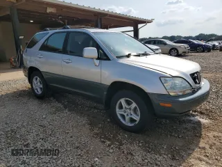 2002 Lexus RX 300 with VIN JTJGF10U220131307, listed as a Copart auction lot 60045555 with 84,945 mi miles and Salvage title. Bid and sale history available at DreamBid. Image 4.
