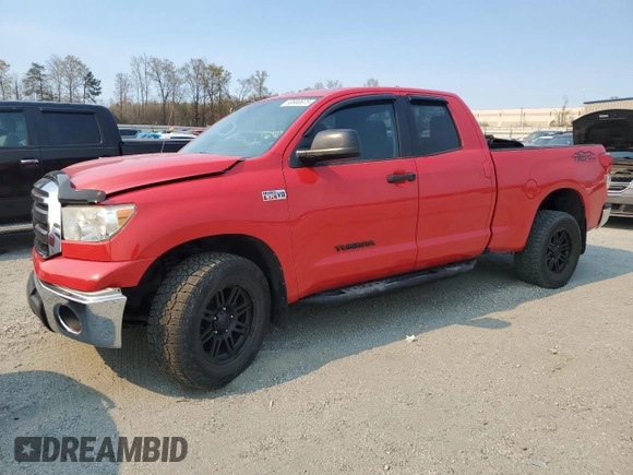 2011 Toyota Tundra 4WD Truck with VIN 5TFUW5F18BX177662, listed as a Copart auction lot 50690675 with 124,369 mi miles and Salvage Title. Bid and sale history available at carsss.com. Image 1.