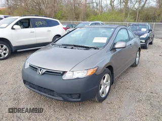 2007 Honda Civic Cpe EX with VIN 2HGFG11847H544833, listed as a IAAI auction lot 42002703 with 191,383 mi miles. Bid and sale history available at carsss.com. Image 2.
