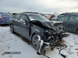 2018 Lexus GS with VIN JTHCZ1BL8JA008518, listed as a Copart auction lot 42064665 with 0 mi miles and Salvage Title. Bid and sale history available at carsss.com. Image 4.