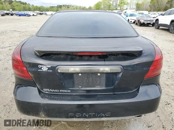 2005 Pontiac Grand Prix z VIN 2G2WP522851195623, wystawiony jako Copart lot #52716385 z przebiegiem 266 660 mil mil oraz Czysty tytuł • Clean title. Historia ofert i sprzedaży dostępna na DreamBid. Obrazek 6.