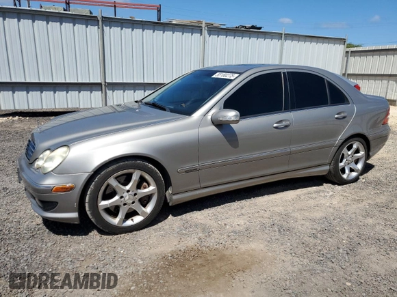 2007 Mercedes-Benz C 230 Sport with VIN WDBRF52HX7A949404, listed as a Copart auction lot 58180275 with 120,495 mi miles and Clean title. Bid and sale history available at DreamBid. Image 1.