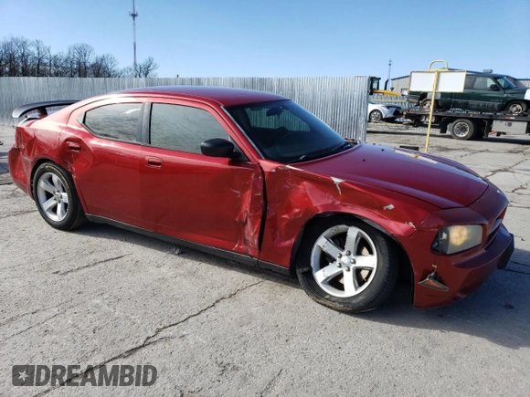2007 Dodge Charger with VIN 2B3KA43RX7H779048, listed as a Copart auction lot 47894015 with 201,805 mi miles and Salvage Title. Bid and sale history available at carsss.com. Image 4.