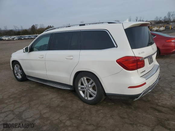 2014 Mercedes-Benz GL-Class GL 450 with VIN 4JGDF7CE9EA419655, listed as a Copart auction lot 48777365 with 147,772 mi miles and Salvage Title. Bid and sale history available at carsss.com. Image 2.