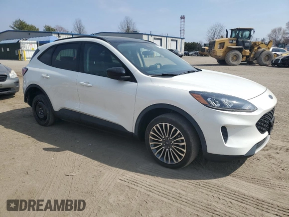 2020 Ford Escape SE Sport Hybrid with VIN 1FMCU9BZ7LUB96612, listed as a Copart auction lot 47484255 with 50,099 mi miles and Salvage Title. Bid and sale history available at DreamBid. Image 4.