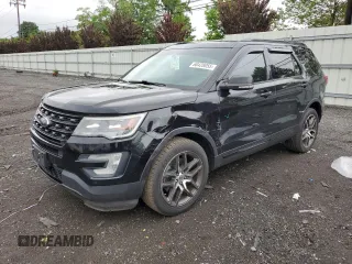 2016 Ford Explorer Sport with VIN 1FM5K8GT1GGC80328, listed as a Copart auction lot 60428055 with 126,337 mi miles and Salvage title. Bid and sale history available at DreamBid. Image 1.