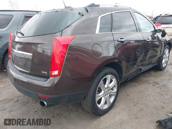 2015 Cadillac SRX Premium Collection with VIN 3GYFNGE37FS538763, listed as a IAAI auction lot 41864133 with 107,711 mi miles. Bid and sale history available at carsss.com. Image 4.