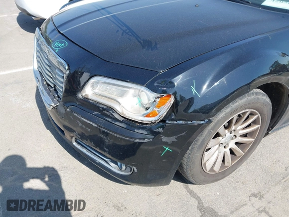 2014 Chrysler 300 with VIN 2C3CCAAG4EH252864, listed as a IAAI auction lot 42056787 with 185,063 mi miles. Bid and sale history available at carsss.com. Image 6.