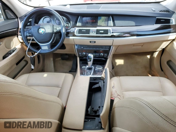 2015 BMW 5 Series 535i Gran Turismo with VIN WBA5M2C58FGH99149, listed as a Copart auction lot 57163285 with 124,610 mi miles and Salvage title. Bid and sale history available at DreamBid. Image 8.