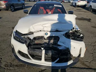 2022 BMW M4 Competition with VIN WBS33AZ09NCJ20276, listed as a Copart auction lot 42850615 with Not Provided miles and Salvage Title. Bid and sale history available at carsss.com. Image 5.