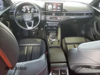 2023 Audi A4 S line Premium Plus with VIN WAUEAAF41PN015815, listed as a Copart auction lot 51277405 with 46,576 mi miles and Salvage Title. Bid and sale history available at DreamBid. Image 8.