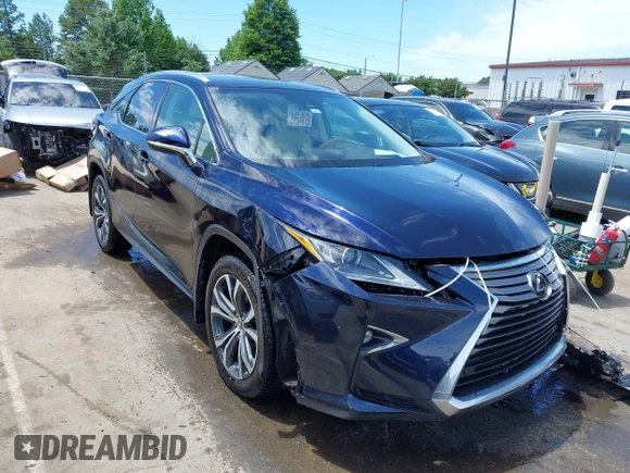 2019 Lexus RX 350 with VIN 2T2BZMCAXKC185818, listed as a IAAI auction lot 42308783 with 45,708 mi miles and . Bid and sale history available at DreamBid. Image 1.