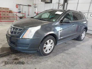 2012 Cadillac SRX Luxury Collection with VIN 3GYFNDE38CS654886, listed as a IAAI auction lot 41758399 with 210,680 mi miles. Bid and sale history available at carsss.com. Image 2.