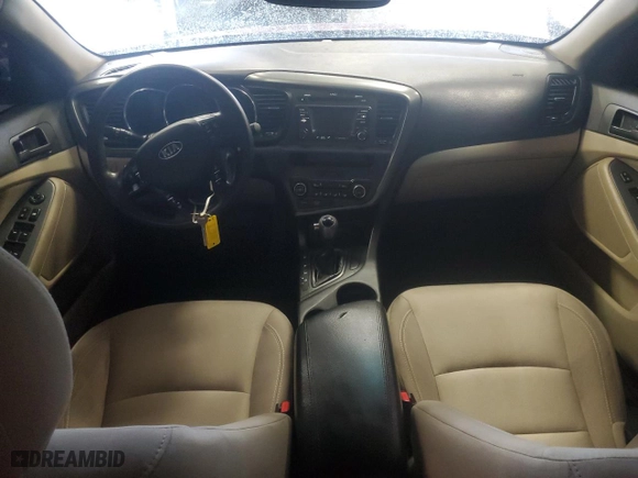2013 Kia Optima LX with VIN 5XXGM4A70DG209247, listed as a Copart auction lot 63118703 with 199,205 mi miles and Salvage Title. Bid and sale history available at carsss.com. Image 8.
