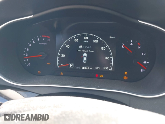 2016 Kia Cadenza Premium with VIN KNALN4D7XG5211147, listed as a IAAI auction lot 41452434 with 108,443 mi miles and . Bid and sale history available at DreamBid. Image 7.