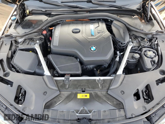 2023 BMW 5 Series 530e with VIN WBA13AG06PCM01727, listed as a Copart auction lot 83666424 with 40,831 mi miles and Salvage title. Bid and sale history available at DreamBid. Image 13.