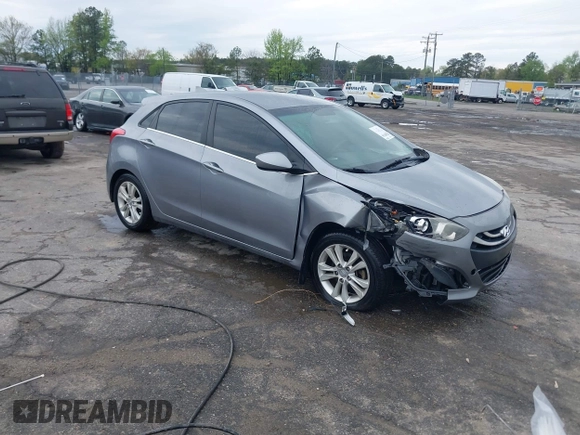 2013 Hyundai Elantra GT with VIN KMHD35LE1DU058318, listed as a IAAI auction lot 42036716 with 146,845 mi miles. Bid and sale history available at carsss.com. Image 1.