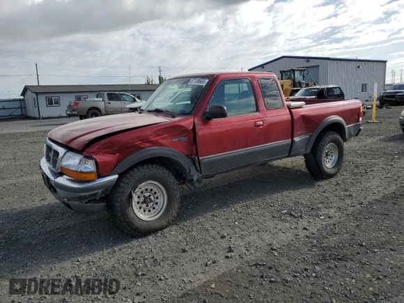 1998 Ford Ranger XL with VIN 1FTZR15X6WPB01133, listed as a Copart auction lot 57138665 with 147,672 mi miles and Salvage title. Bid and sale history available at DreamBid. Image 1.