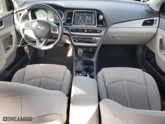 2018 Hyundai Sonata SEL with VIN 5NPE34AF9JH603024, listed as a Copart auction lot 45051775 with 54,575 mi miles and Salvage Title. Bid and sale history available at carsss.com. Image 8.