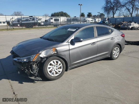 2020 Hyundai Elantra SE with VIN 5NPD74LF8LH501830, listed as a Copart auction lot 46888895 with 79,177 mi miles and Salvage Title. Bid and sale history available at carsss.com. Image 1.