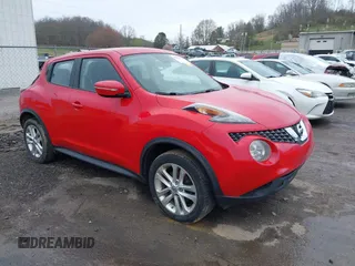 2015 Nissan Juke S with VIN JN8AF5MV8FT559264, listed as a IAAI auction lot 41961274 with 140,550 mi miles and . Bid and sale history available at carsss.com. Image 1.