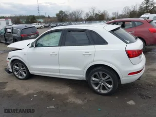 2018 Audi Q3 Premium with VIN WA1ECCFS1JR015959, listed as a IAAI auction lot 41687436 with 126,924 mi miles. Bid and sale history available at carsss.com. Image 14.