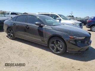 2024 Honda Accord Sport-L with VIN 1HGCY2F7XRA071060, listed as a Copart auction lot 57798775 with 37,078 mi miles and Salvage title. Bid and sale history available at DreamBid. Image 4.