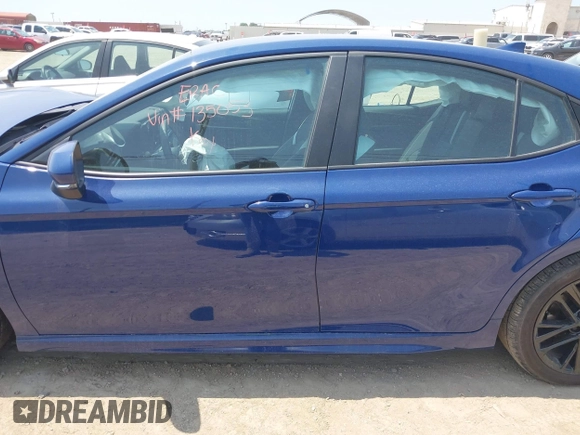 2025 Toyota Camry LE with VIN 4T1DAACK2SU135053, listed as a IAAI auction lot 42209547 with 4,068 mi miles and . Bid and sale history available at DreamBid. Image 14.
