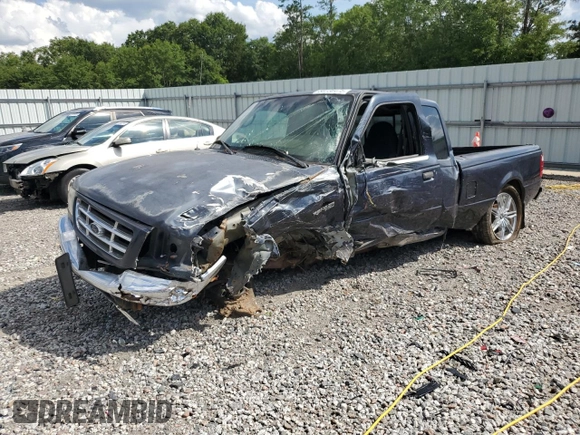 2003 Ford Ranger with VIN 1FTZR44V03PB03182, listed as a Copart auction lot 58736475 with 238,277 mi miles and Salvage title. Bid and sale history available at DreamBid. Image 1.