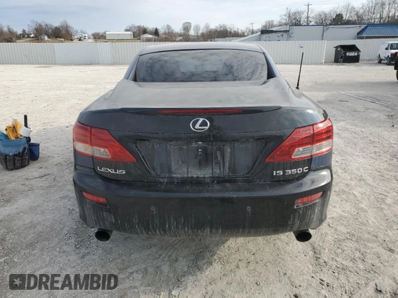 2010 Lexus IS with VIN JTHFE2C2XA2503785, listed as a Copart auction lot 47293885 with Not Provided miles and Salvage Title. Bid and sale history available at carsss.com. Image 6.