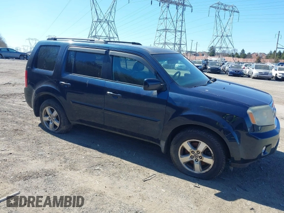 2009 Honda Pilot EX-L with VIN 5FNYF48679B011884, listed as a IAAI auction lot 41912728 with 195,904 mi miles and . Bid and sale history available at carsss.com. Image 1.