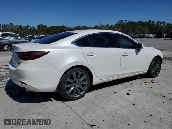 2018 Mazda 6 Touring with VIN JM1GL1VM6J1323813, listed as a Copart auction lot 48699215 with 154,341 mi miles and Salvage Title. Bid and sale history available at carsss.com. Image 3.