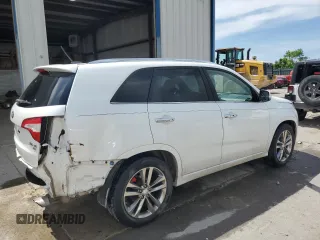 2014 Kia Sorento SX z VIN 5XYKW4A73EG459387, wystawiony jako Copart lot #56568634 z przebiegiem 145 151 mil mil oraz Szkoda całkowita • Salvage title. Historia ofert i sprzedaży dostępna na DreamBid. Obrazek 3.