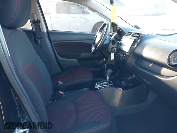 2023 Mitsubishi Mirage Black Edition with VIN ML32AWHJ5PH005103, listed as a IAAI auction lot 41316661 with 26,892 mi miles and . Bid and sale history available at DreamBid. Image 5.
