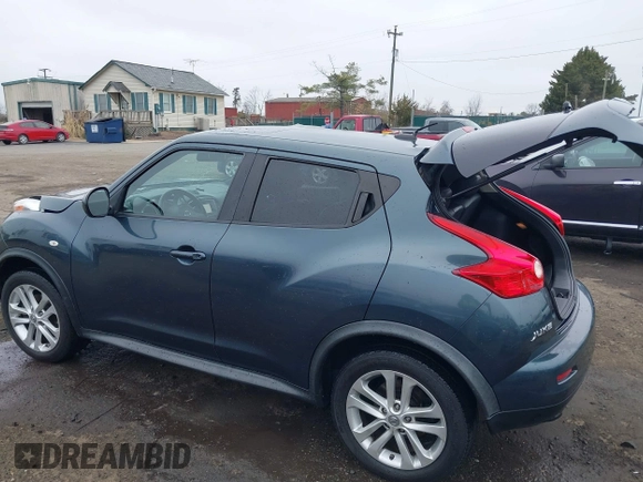 2013 Nissan Juke S with VIN JN8AF5MV7DT209881, listed as a IAAI auction lot 41728623 with 185,296 mi miles and . Bid and sale history available at DreamBid. Image 3.