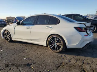 2021 BMW 3 Series M340i with VIN 3MW5U7J05M8B93885, listed as a Copart auction lot 42400835 with 48,771 mi miles and Salvage Title. Bid and sale history available at carsss.com. Image 2.