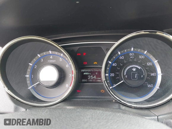 2013 Hyundai Sonata Limited with VIN 5NPEC4AC4DH663707, listed as a IAAI auction lot 41922352 with 165,101 mi miles and . Bid and sale history available at DreamBid. Image 16.