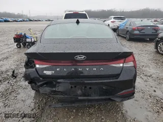 2022 Hyundai Elantra Essential with VIN KMHLM4AG2NU244586, listed as a Copart auction lot 45115335 with 94,268 mi miles and Salvage Title. Bid and sale history available at carsss.com. Image 6.