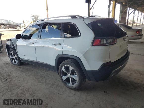 2019 Jeep Cherokee Limited z VIN 1C4PJLDB7KD300607, wystawiony jako Copart lot #55182825 z przebiegiem 139 941 mil mil oraz Szkoda całkowita • Salvage title. Historia ofert i sprzedaży dostępna na DreamBid. Obrazek 2.